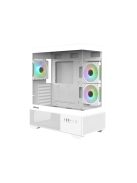 Zalman Chronix V2 RGB Tempered Glass White