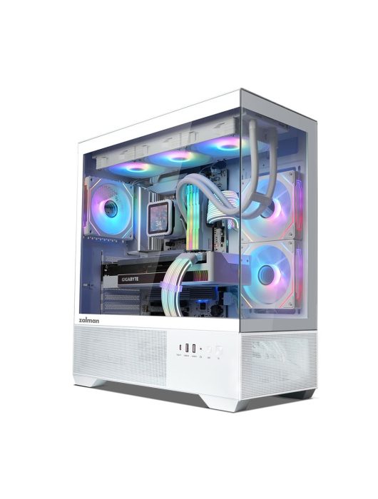 Zalman Chronix V2 RGB Tempered Glass White
