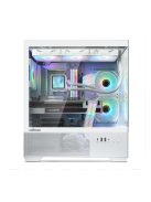 Zalman Chronix V2 RGB Tempered Glass White