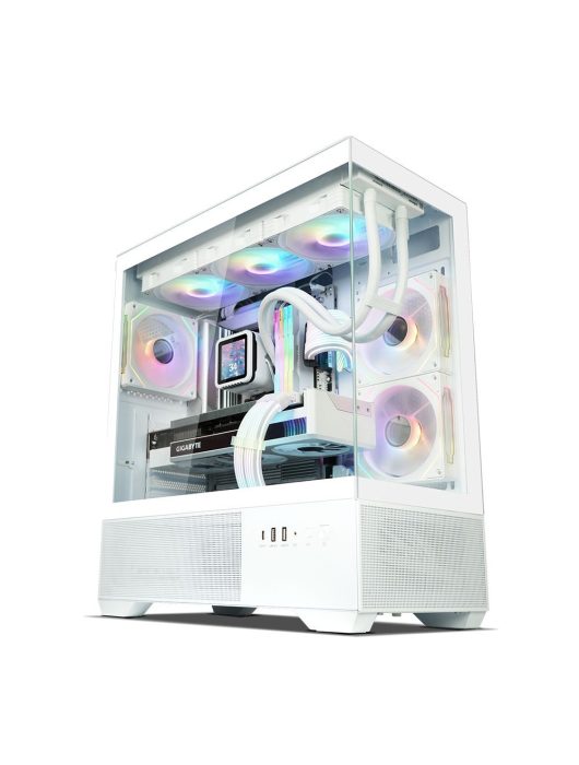 Zalman Chronix V2 RGB Tempered Glass White