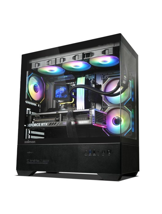 Zalman Chronix V2 RGB Tempered Glass Black