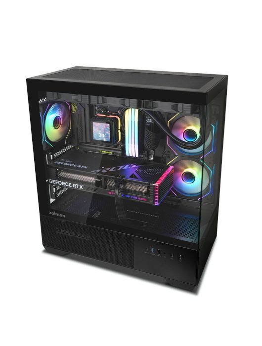 Zalman Chronix V2 RGB Tempered Glass Black