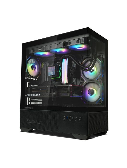 Zalman Chronix V2 RGB Tempered Glass Black