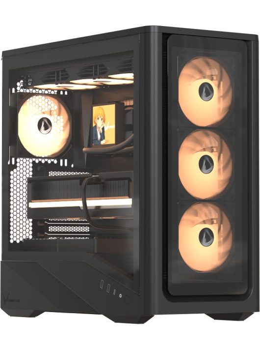 Formula Air Power G9 Duo PA Tempered Glass Black