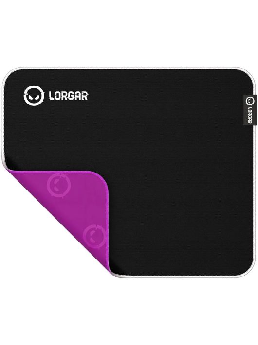LORGAR Legacer 753 Gaming Egérpad Black/Purple