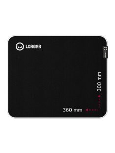 LORGAR Legacer 753 Gaming Egérpad Black/Purple