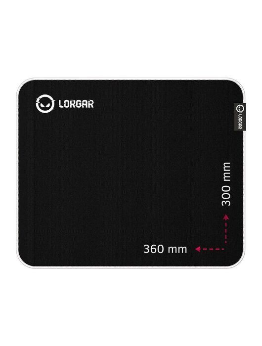 LORGAR Legacer 753 Gaming Egérpad Black/Purple