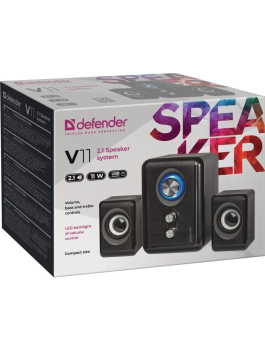 Defender V11 2.1 Speaker system Black