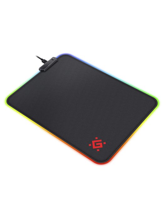 Defender Black L Light Gaming Egérpad Black