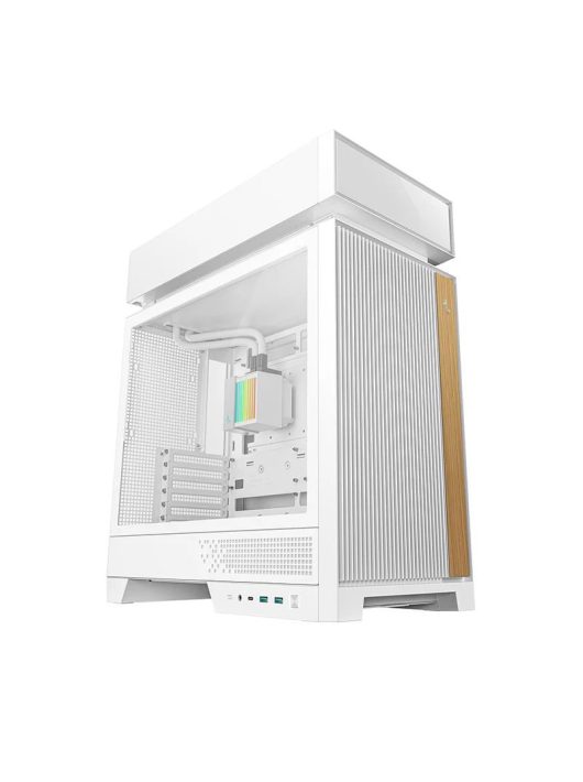 DeepCool CL6600 Tempered Glass White