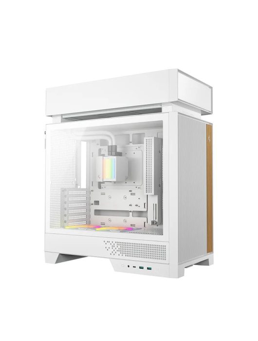 DeepCool CL6600 Tempered Glass White