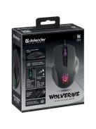 Defender Wolverine GM-700L Gaming Mouse Black