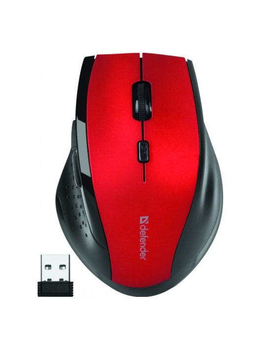 Defender MM-365 Wireless Mouse Black/Red
