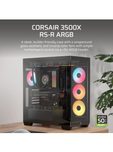 Corsair 3500X RS-R ARGB Tempered Glass Black