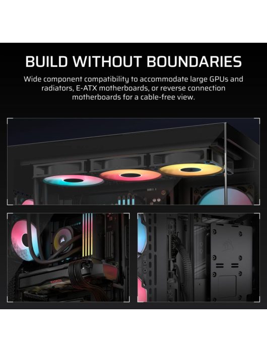 Corsair 3500X RS-R ARGB Tempered Glass Black