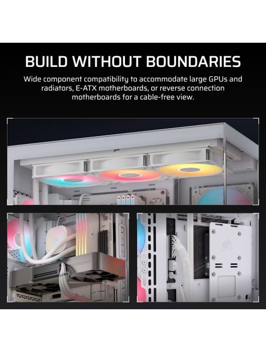 Corsair 3500X RS-R ARGB Tempered Glass White