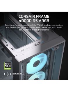 Corsair Frame 4000D RS ARGB Tempered Glass White