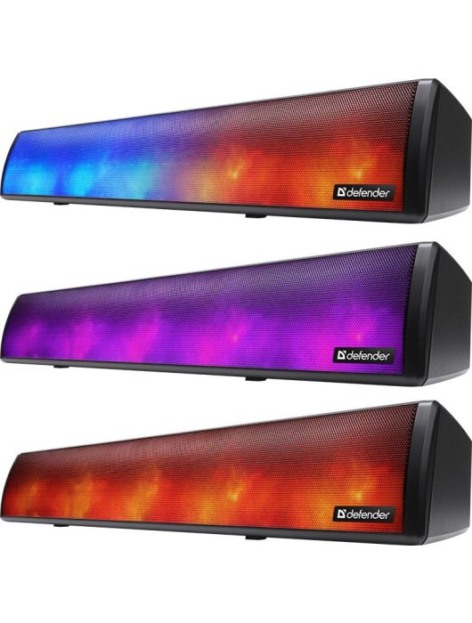 Defender Z8 RGB Bluetooth SoundBar Black
