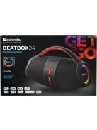 Defender Beatbox 24 Bluetooth Portable Speaker Black