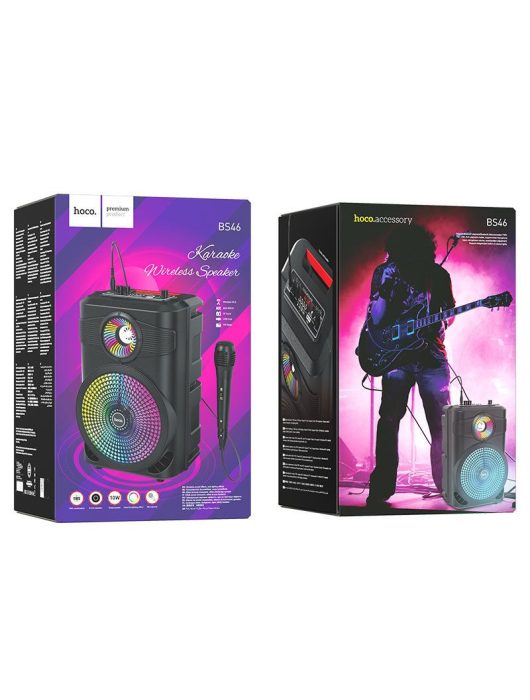 Hoco BS46 Bluetooth Speaker Black