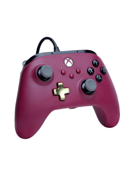 PowerA Advantage Plus Wired Controller for Xbox Series X|S Celestial Burgundy