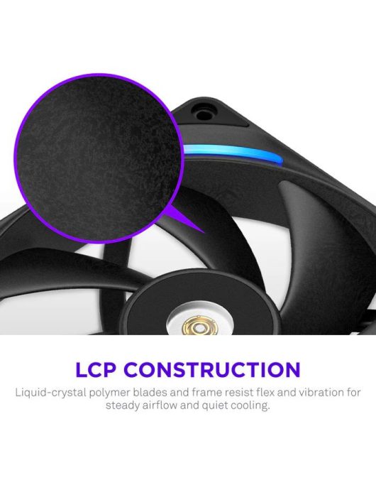 NZXT F140X 140mm Performance RGB Fan Black