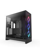 NZXT H9 Flow RGB (2025) Tempered Glass Black