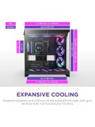 NZXT H9 Flow RGB (2025) Tempered Glass Black
