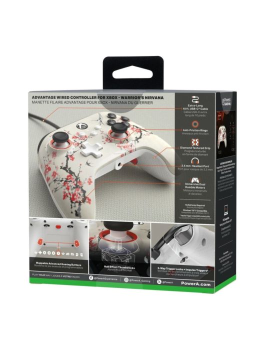 PowerA Advantage Wired Controller for Xbox Series X|S Gamepad Warriors Nirvana