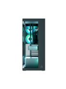 Arctic Xtender Clear Tempered Glass Black