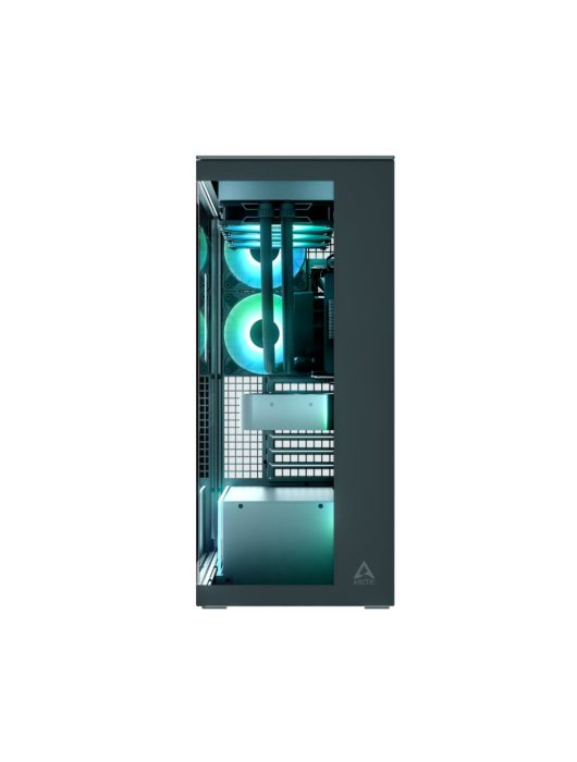 Arctic Xtender Clear Tempered Glass Black