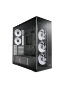 Arctic Xtender Clear Tempered Glass Black