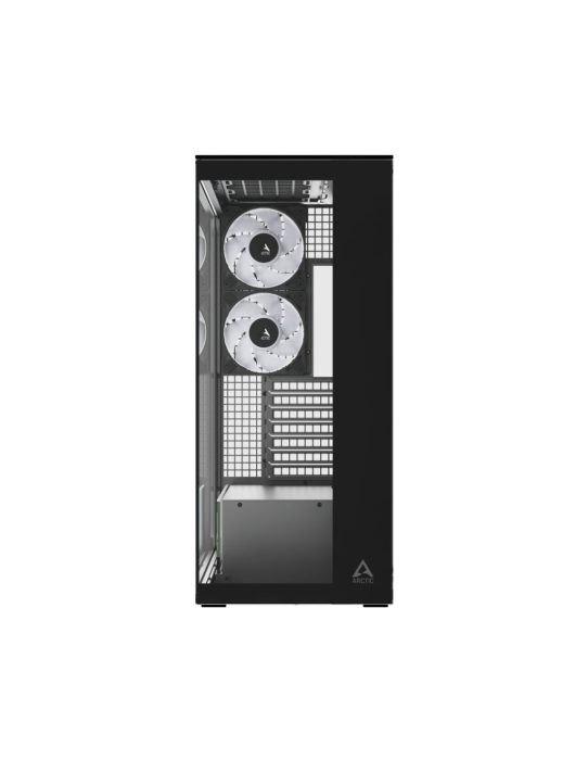 Arctic Xtender Clear Tempered Glass Black