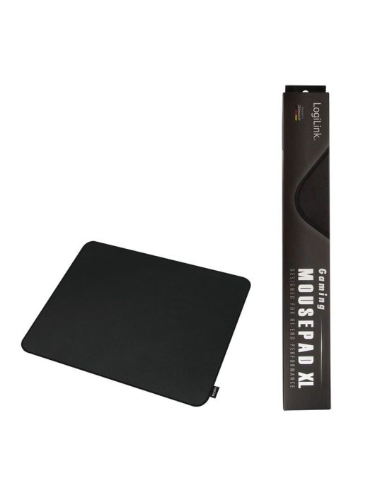 Logilink Gaming stitched edges Egérpad Black