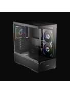 LC Power Gaming 812B Onyx Vision Tempered Glass Black