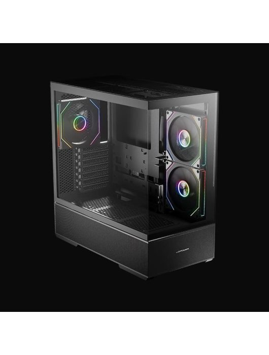 LC Power Gaming 812B Onyx Vision Tempered Glass Black