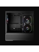 LC Power Gaming 812B Onyx Vision Tempered Glass Black