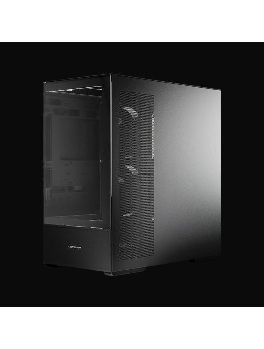 LC Power Gaming 812B Onyx Vision Tempered Glass Black