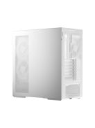 LC Power Gaming 812W Quartz Vision Tempered Glass White