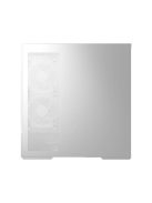 LC Power Gaming 812W Quartz Vision Tempered Glass White