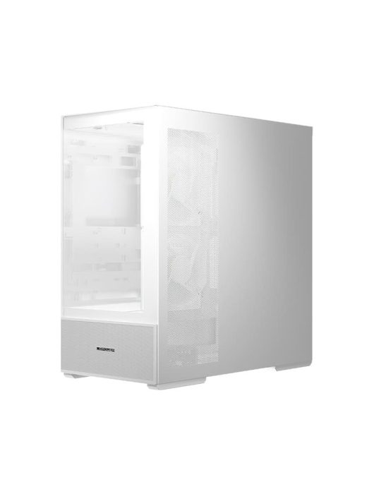 LC Power Gaming 812W Quartz Vision Tempered Glass White