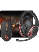 Defender Devourer MHP 006 Gaming Mouse Kit Black/Red