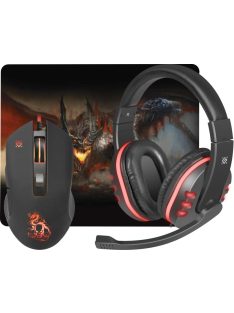 Defender Devourer MHP 006 Gaming Mouse Kit Black/Red