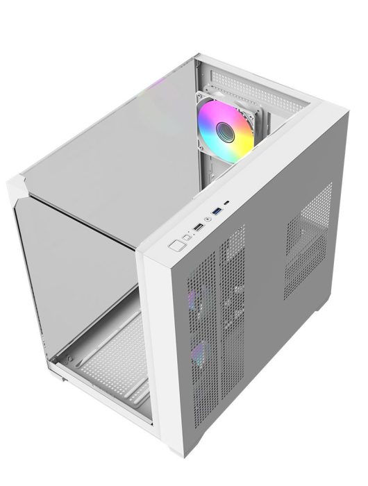 RaidMax i620 RGB Tempered Glass White