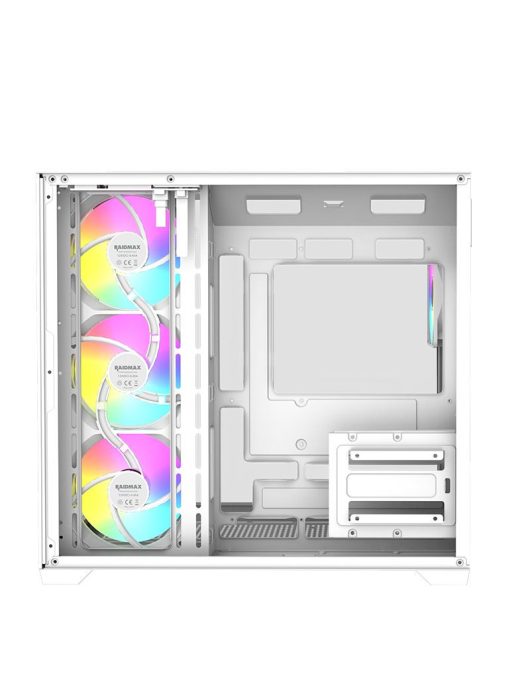RaidMax i620 RGB Tempered Glass White