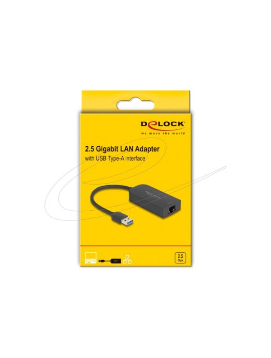 DeLock 2,5 Gigabit LAN USB Adapter