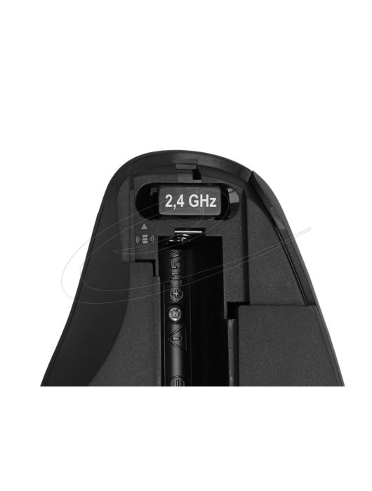 DeLock Ergonomic Wireless Vertical Mouse Black