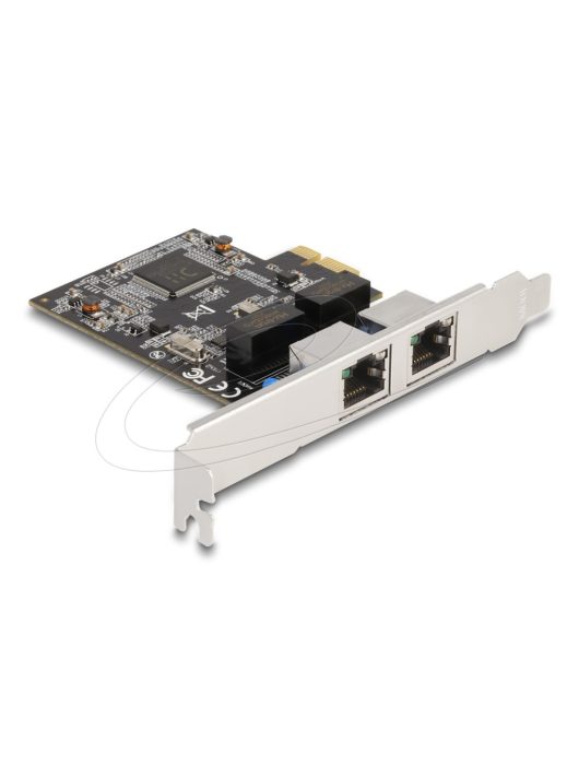DeLock PCI Express Network Card Gigabit LAN 2xRJ45