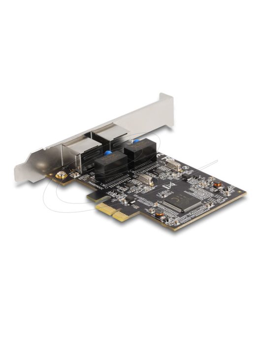 DeLock PCI Express Network Card Gigabit LAN 2xRJ45