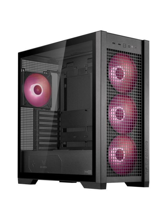 Asus TUF Gaming GT302 ARGB Tempered Glass Black